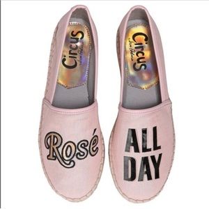 NWOT Circus by Sam Edelman Rose All Day espadrille